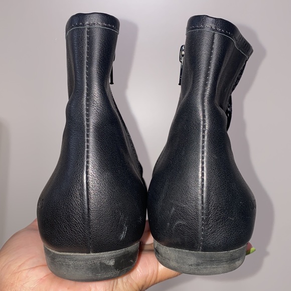 Arche Lameto Ankle Mesh and Leather Booties Made in France - Picture 5 of 17